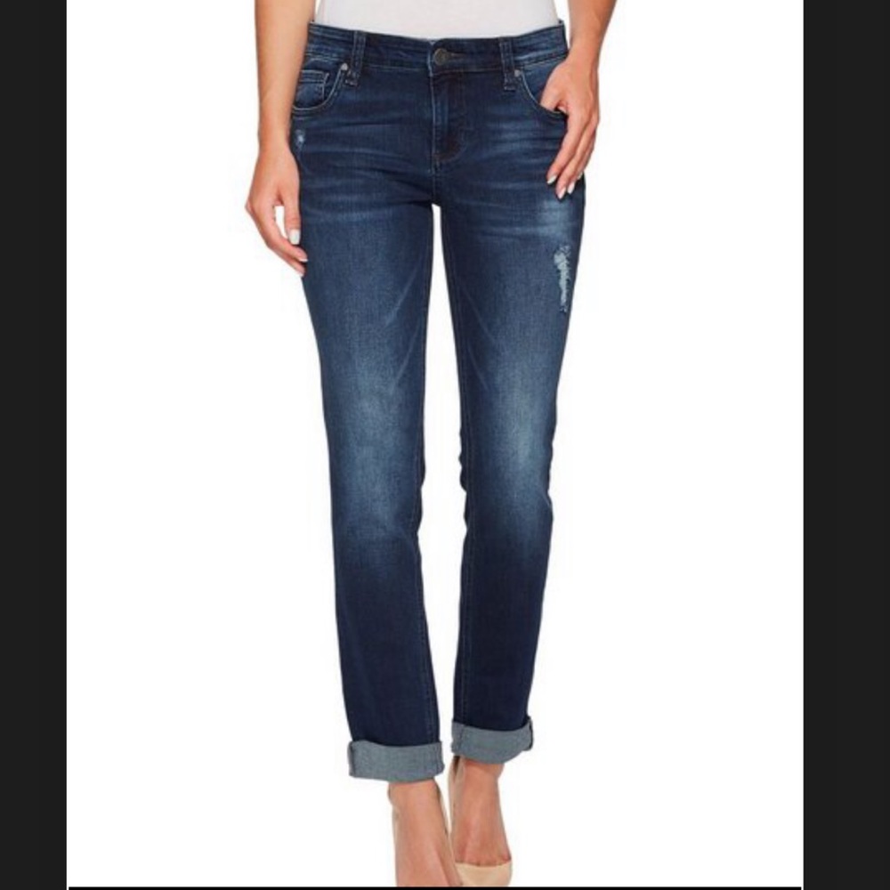 KUT from the Kloth Slouchy Boyfriend Jeans